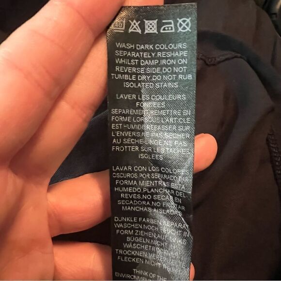 ASOS black slip dress with adjustable straps - Picture 6 of 9